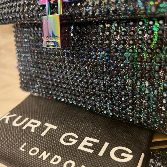 Kurt Geiger London ~ Mini Brixton Convertible Crossbody & Dust Bag - NWT - Picture 8 of 8